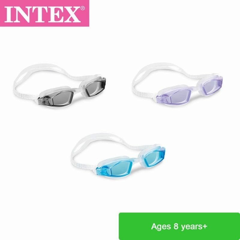 INTEX 55682 Kacamata Renang Intex Free Style Sport Swimming Goggles 8+