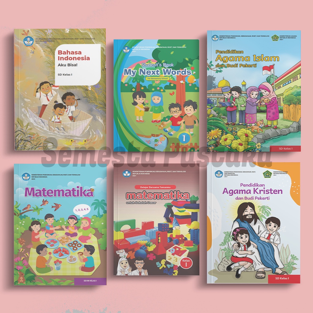 Jual Buku Paket Kelas 1 SD Kurikulum Merdeka | Shopee Indonesia