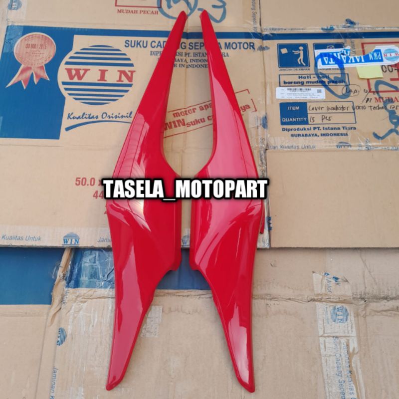 Cover body belakang samping kanan kiri cb 150 r lama old merah
