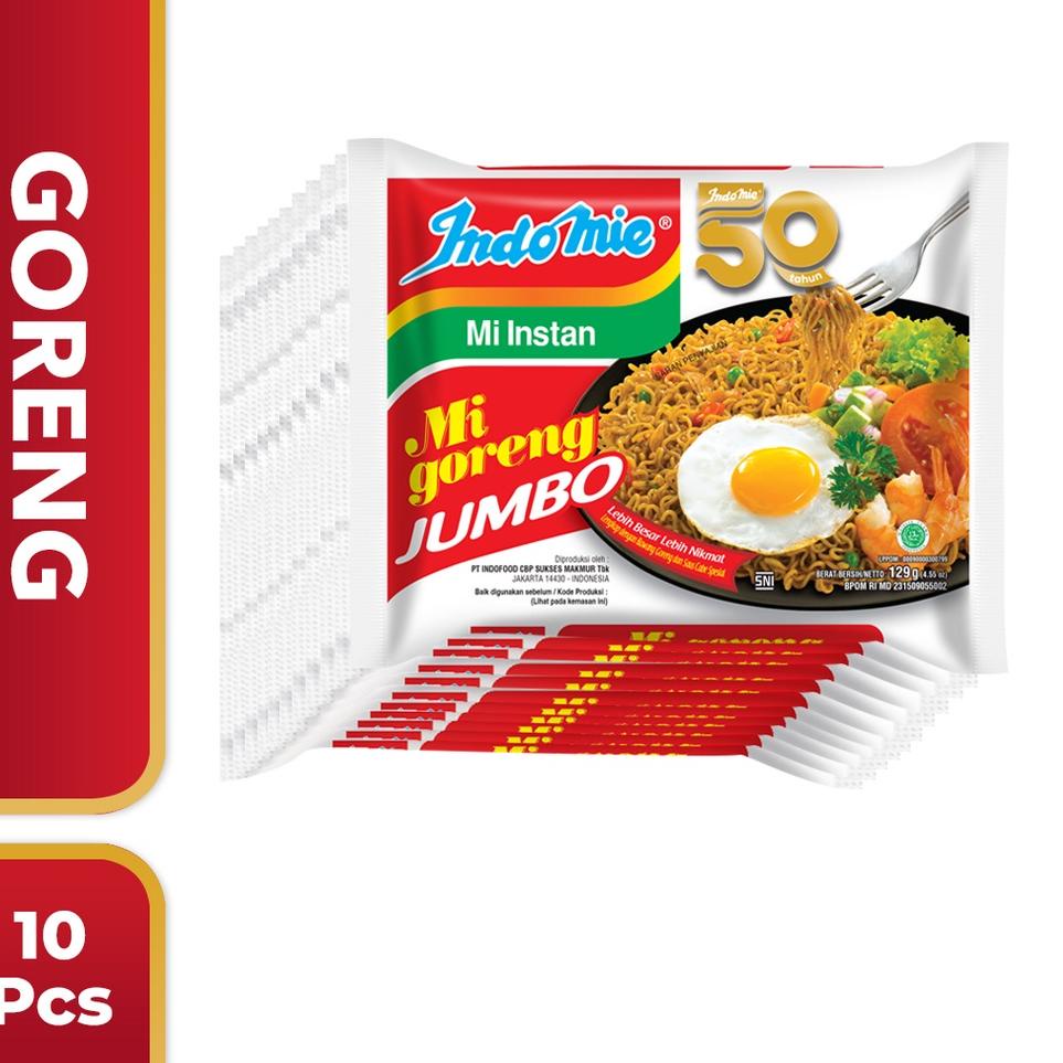 

PALING AMPUH✌️>>> 10 Pcs - Indomie Goreng Spesial Jumbo