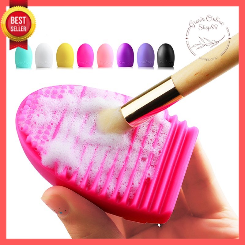 GOS -I112- Pembersih Kuas Makeup - Brush Pembersih Makeup - Egg Brush Cleaning