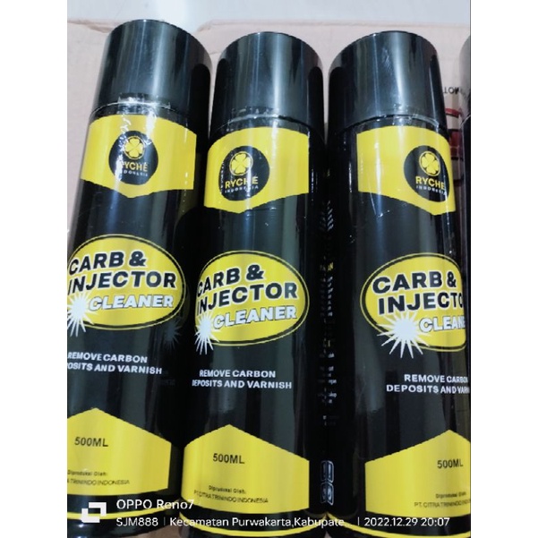 carbu cleaner &amp; carbu injektor 500ml mobil &amp; motor