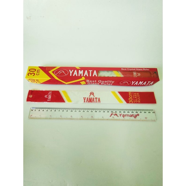 

PENGGARIS PLASTIK 30CM YAMATA/ PENGGARIS PLASTIK 30CM