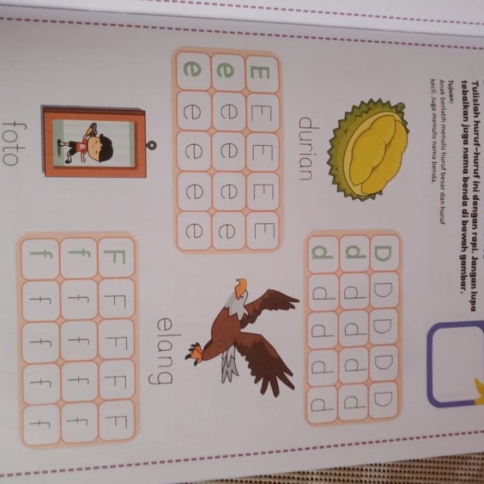 BUKU ANAK BELAJAR MENULIS RAPI