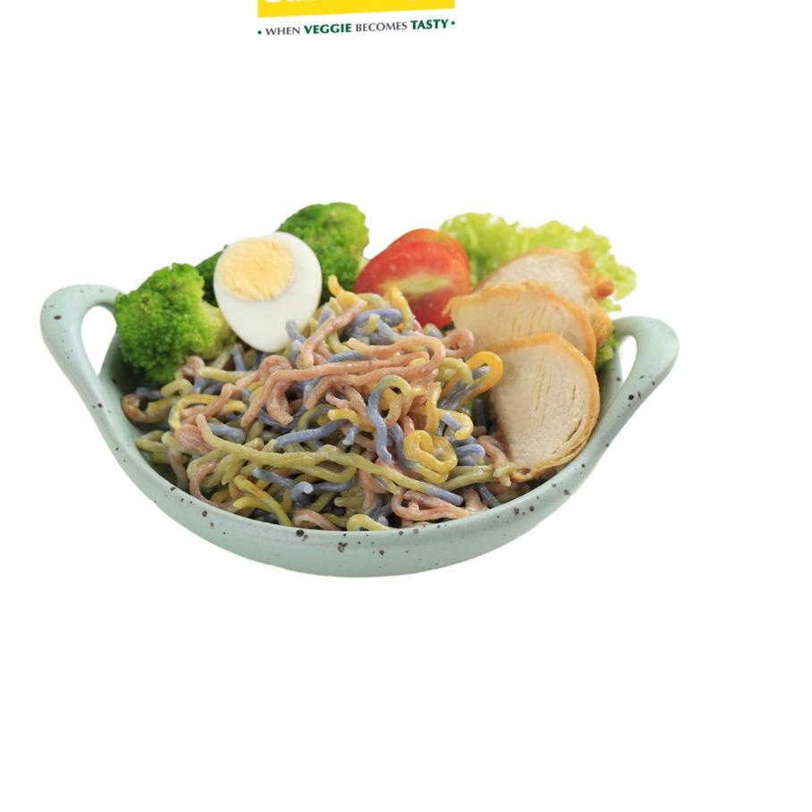 

Terbaru SUNKRISPS Rainbow Noodle 45g - Mie Pelangi - Mi Instan Sehat Rasa Keju Cheese