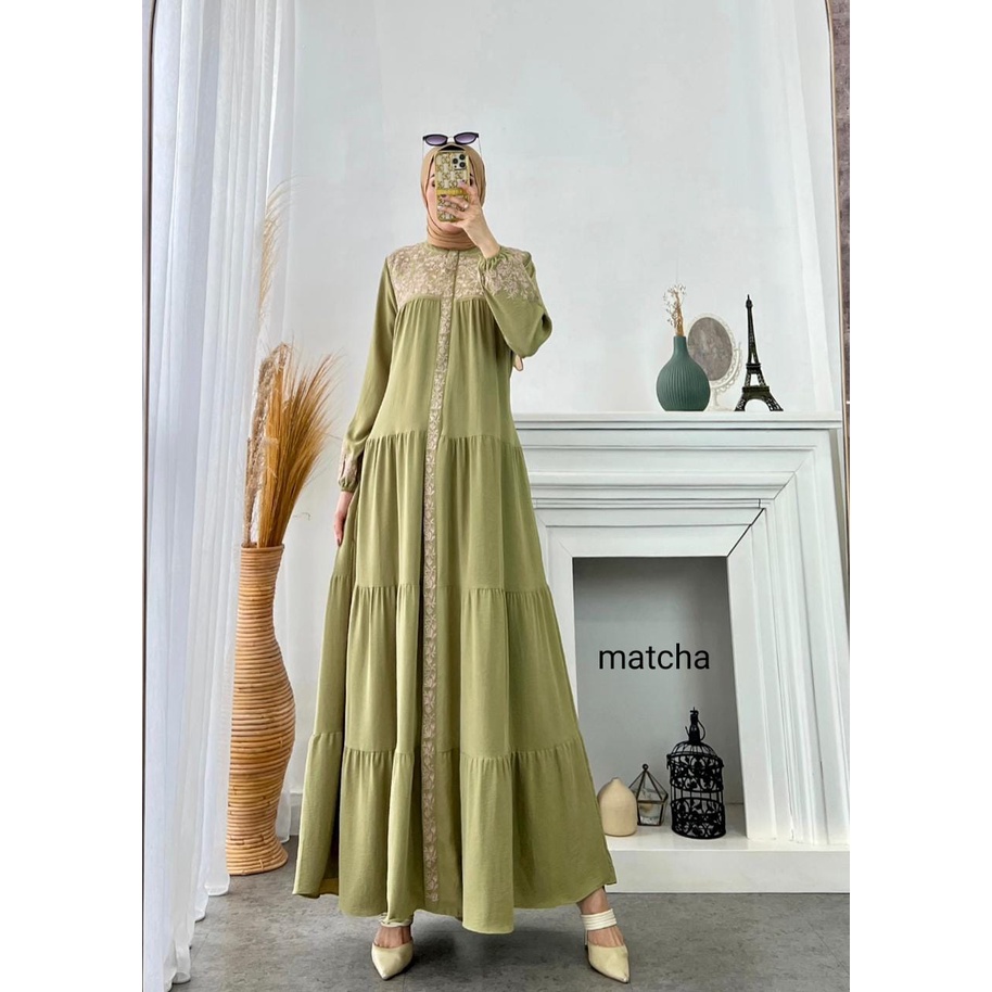 Original GLAMZ Dress Dimah / Fashion Muslim Gamis