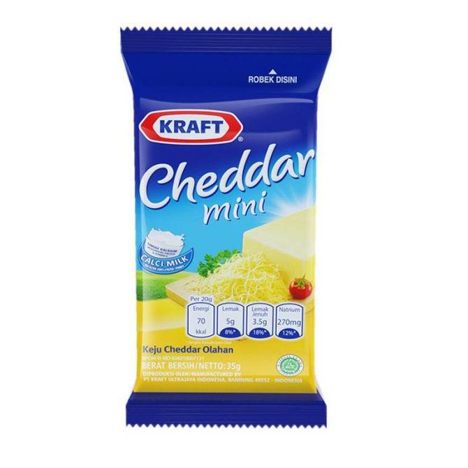 

㊐ keju kraft cheddar mini 30 gram ⤴