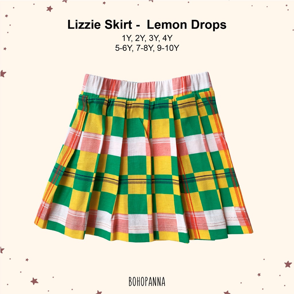 Bohopanna Lizzie Skirt - Rok Anak Perempuan 1-10 tahun