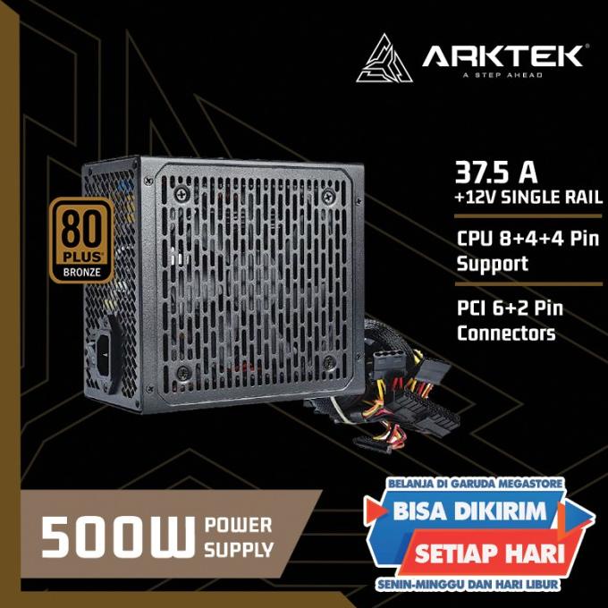 PSU 500W 80 PLUS BRONZE ARKTEK