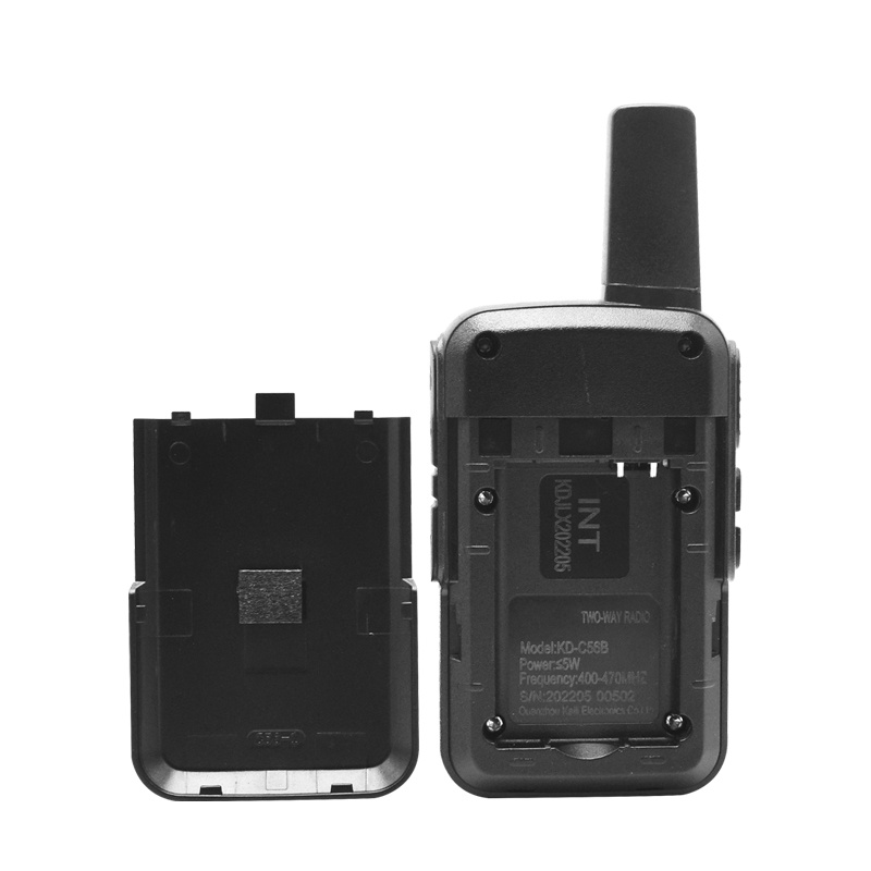 HT 2 unit C56 HT Mini Wln Two-Way Radio Walkie Talkiesipil daya tinggi walkie-talkie genggam luar ruangan mesin kecil ultra-tipis