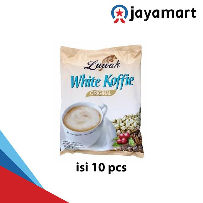 

[BISA COD] Luwak white coffee kopi koffie original renceng 10 x 20gr