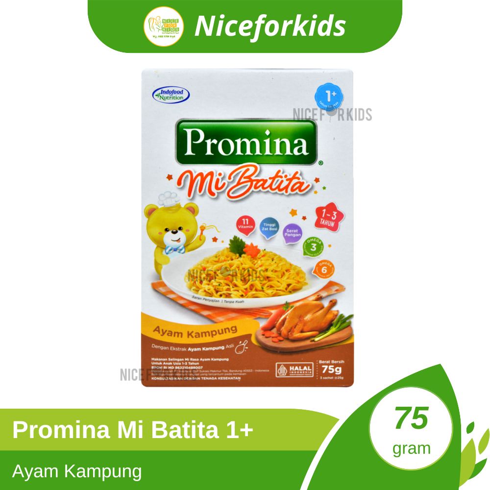 Promina Sup Mie Instant untuk Anak usia 1 tahun keatas  / Mie Batita / Promina Pasta Mac &amp; Cheese / Pasta Fussili