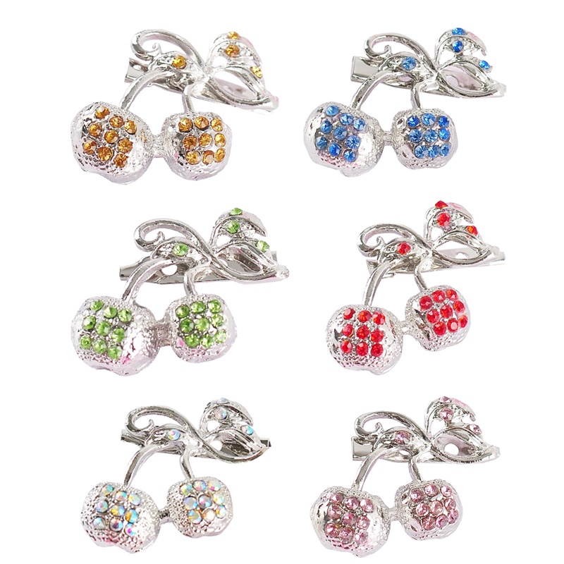 MI SHOPINN - Bros Jilbab Hijab Kepala Kerudung Cheri B-106 Brooch Crystal Cantik Kecil Mini