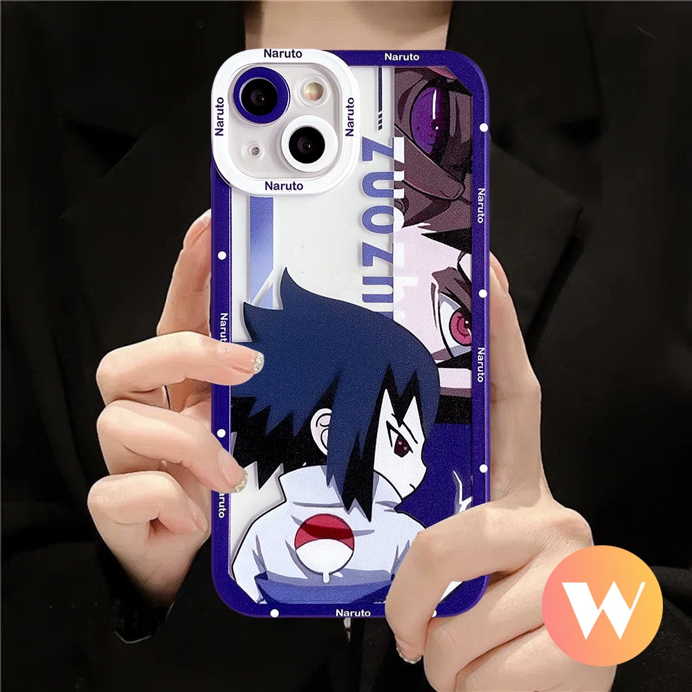 Oppo A17 A15 A16 A17k A95 A55 A77s A94 A57 A15S A16K A74 A12E A7 A12 A54 A3S A9 A5S A76 A5 A96 A31 A1K 6 Reno 7 5F 7Z 4F Kartun Anime NARUTO Uchiha Sasuke Soft Tpu Case
