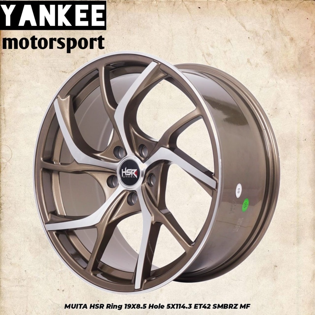 Velg Mobil Ring 19 untuk CRV, Alphard, Terios, Rush, Mazda, Almaz, HRV, Innova dll HSR MUITA