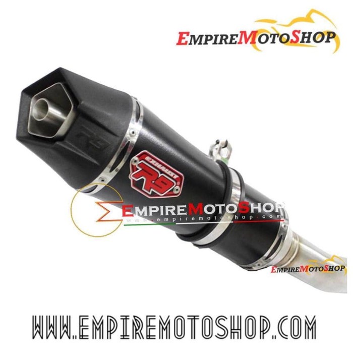 Knalpot R9 Alpha Ninja 250 Fi Z250 Fullsystem