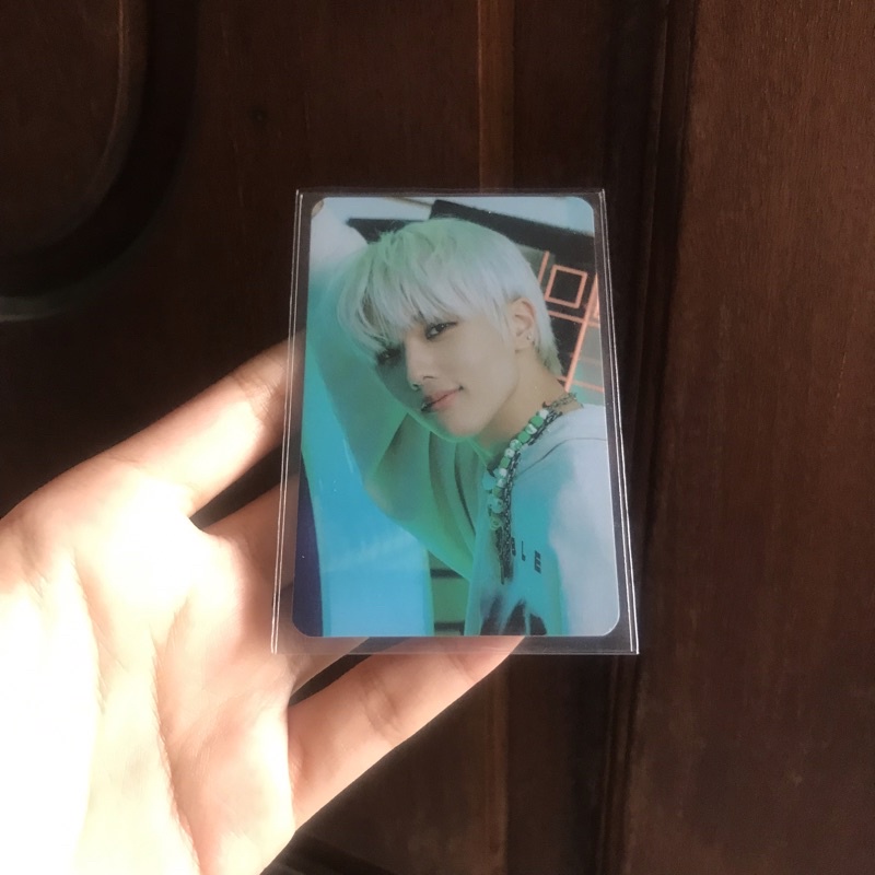 PHOTOCARD JISUNG PENDANT NECKLACE GLITCH MODE NCT DREAM