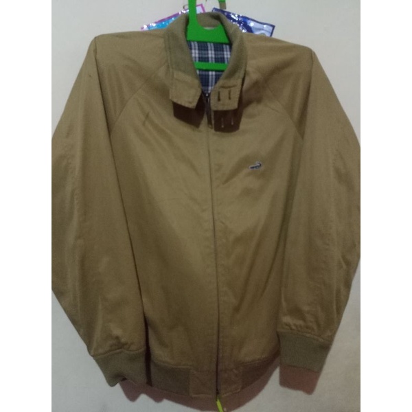 CROCODILE HARRINGTON JACKET BROWN