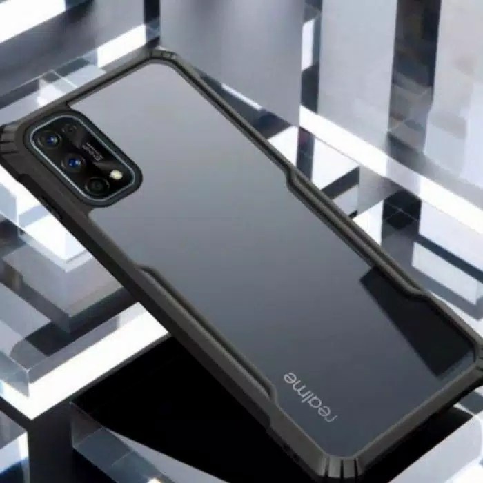 Realme 7 / Realme 7i / Realme 7 Pro Cover Hard Case Casing Armor Case Airbag Softcase