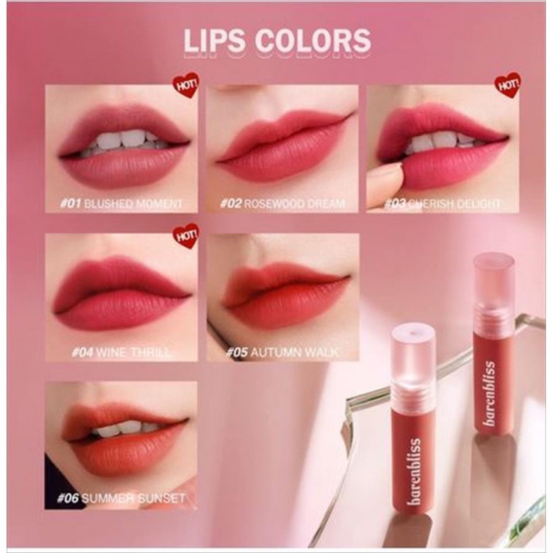 BARENBLISS Cherry Makes Cheerful Lip Velvet