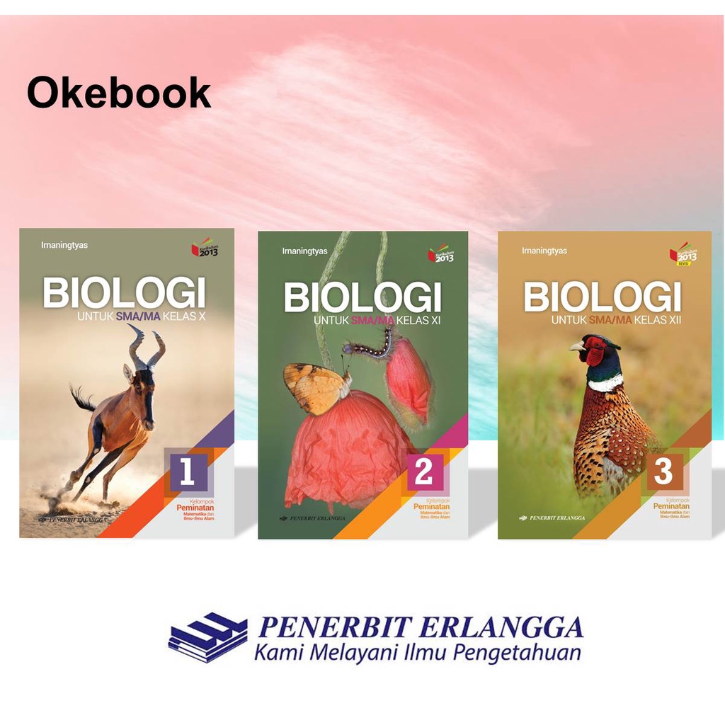 Jual Buku Biologi SMA Kelas 10 11 12 K13N Revisi (Irnaningtyas ...