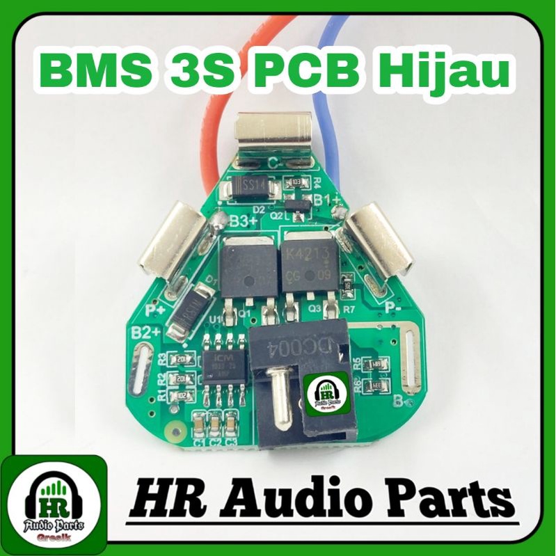 BMS 3S 12.6V-13V For Charger Baterai Bor Cordelles Littium ion 8A Operating Current