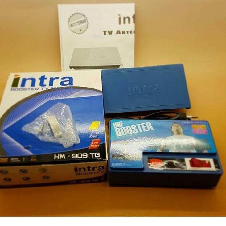 Stok Terbaru Intra Booster Antena TV / Penguat Sinyal Antena TV INT-909