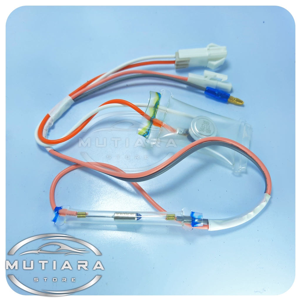 Fuse Bimetal Defrost Sharp Kulkas 2 Pintu Sensor Panas Dingin Otomatis