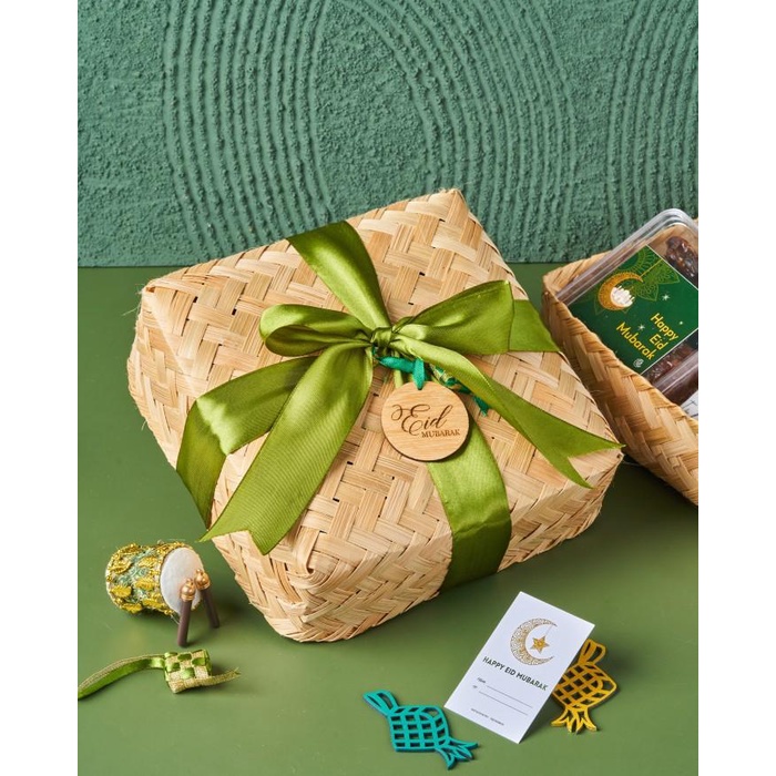 

Hampers Lebaran Besek / Hampers Idul Fitri/ Hampers Eid Mubarak Parsel 081