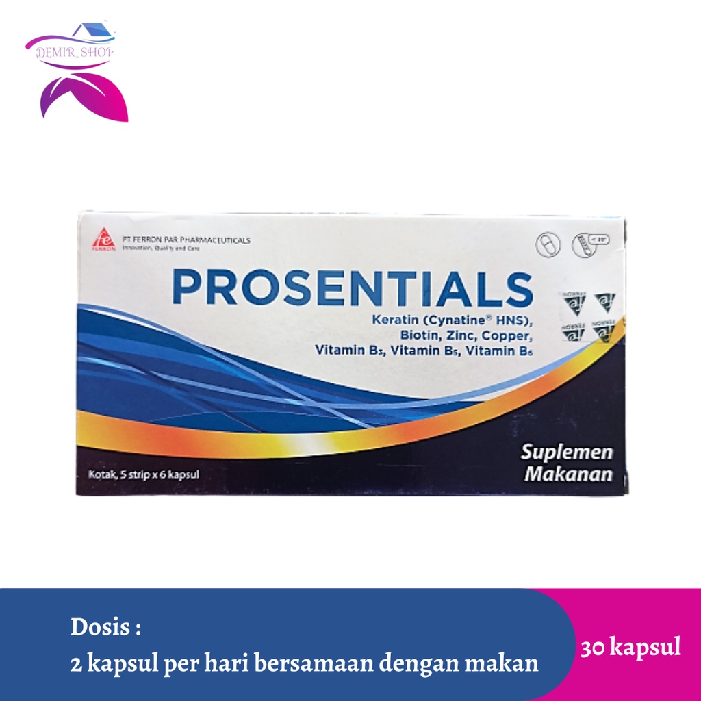 Prosentials Memelihara Kesehatan Rambut &amp; Kuku / Cegah Kebotakan