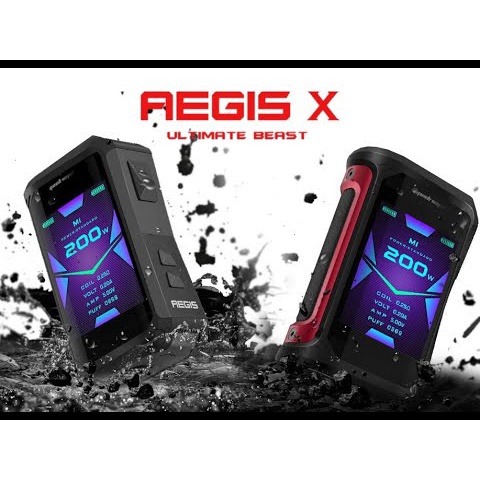 AEGIS X MOD 200watt Mod Authentic By Geekvape