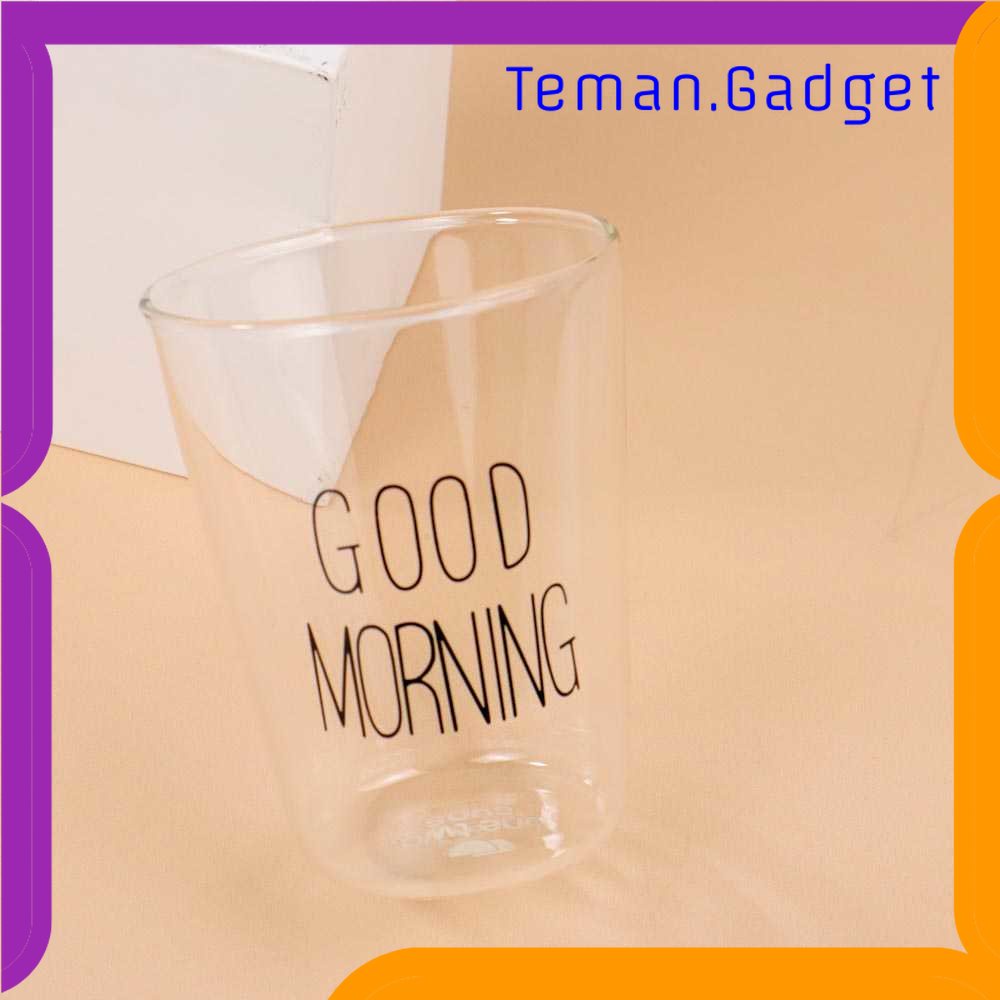 TG - DPR One Two Cups Cangkir Kopi Gelas Coffee Mug Good Morning 400ml - 9008G