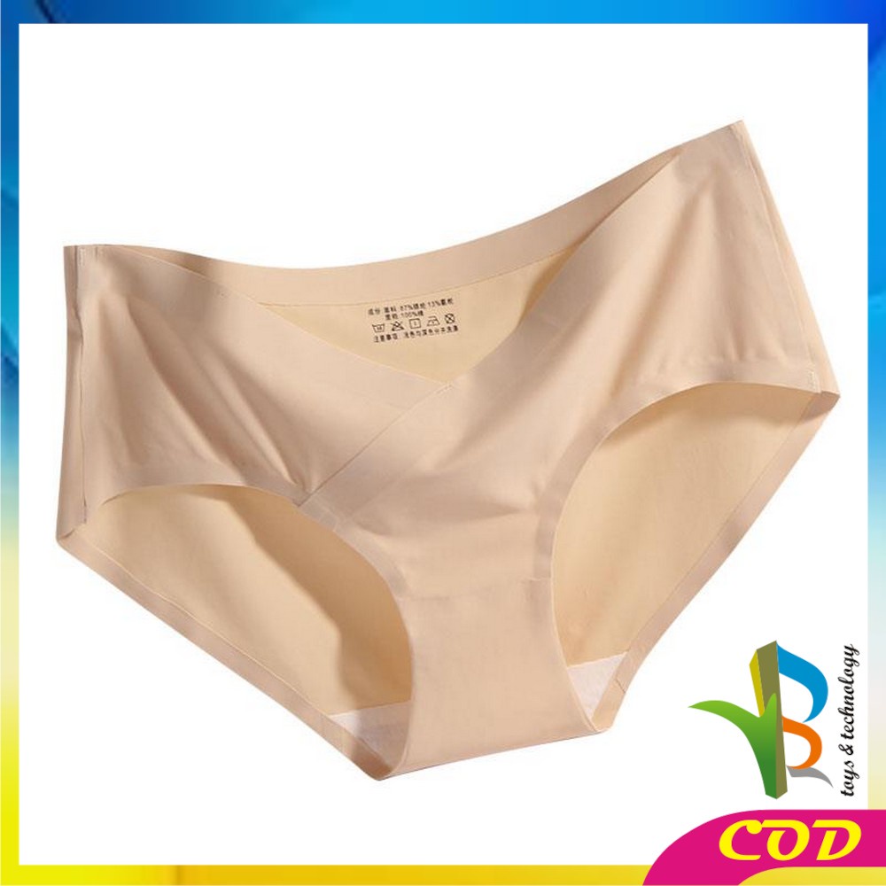 RB-P37 Celana Dalam Seamless Wanita V Shape Low Waist Panties CD Kolor Perempuan Underwer Wanita