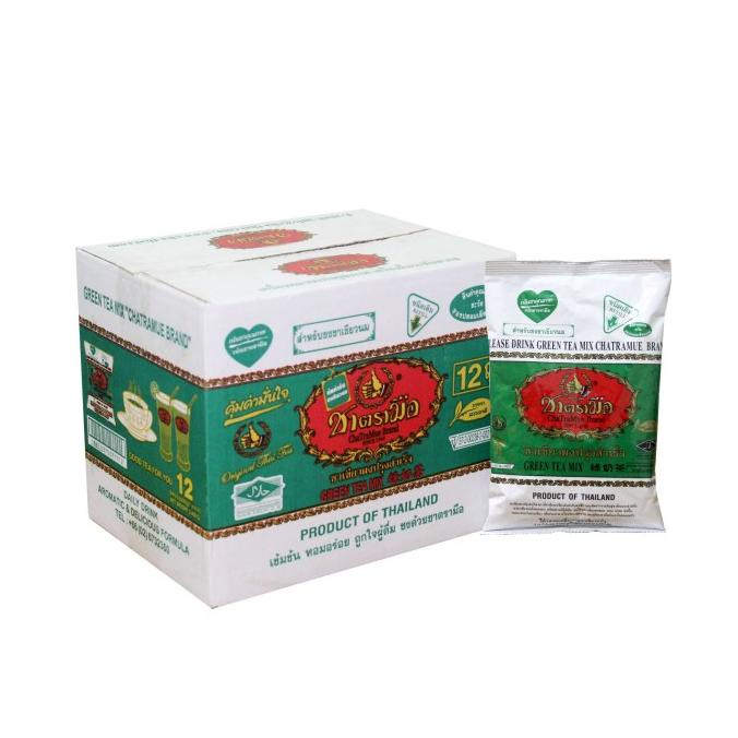 

Thai Green Tea Original Chatramue 200 gram - 1 Dus isi 12 bungkus