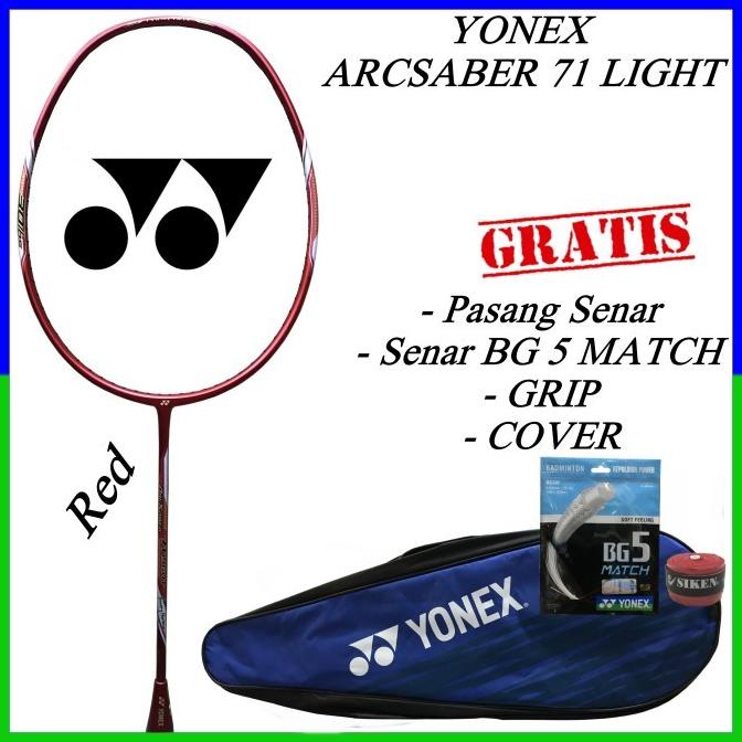 RAKET BADMINTON YONEX ARCSABER 71 LIGHT ORIGINAL