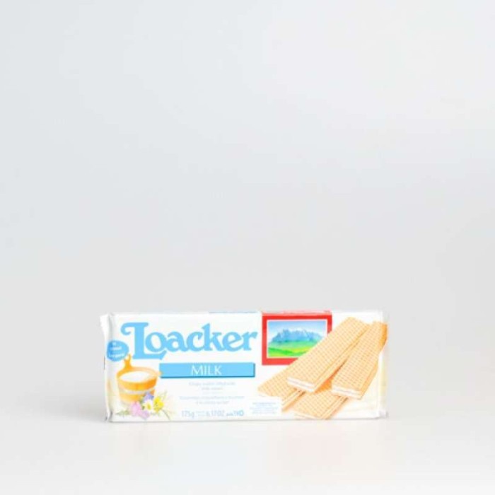 

Loacker milk wafer 175gr pak