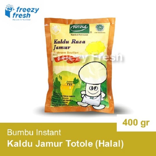 

Kaldu Jamur Totole 400Gram