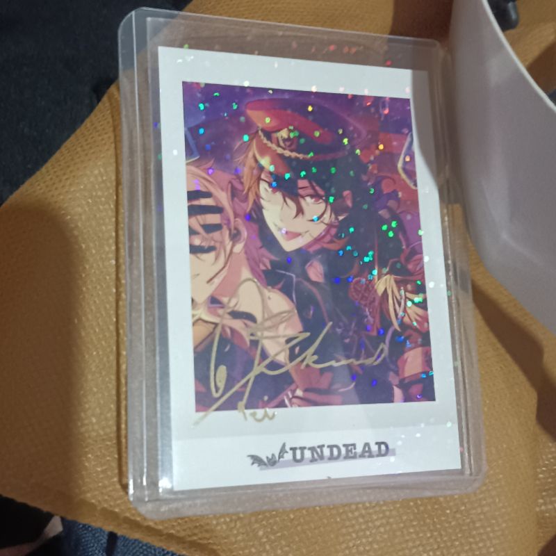 Ensemble Stars Rei Sakuma Pashakore Rare foil stamping / signed