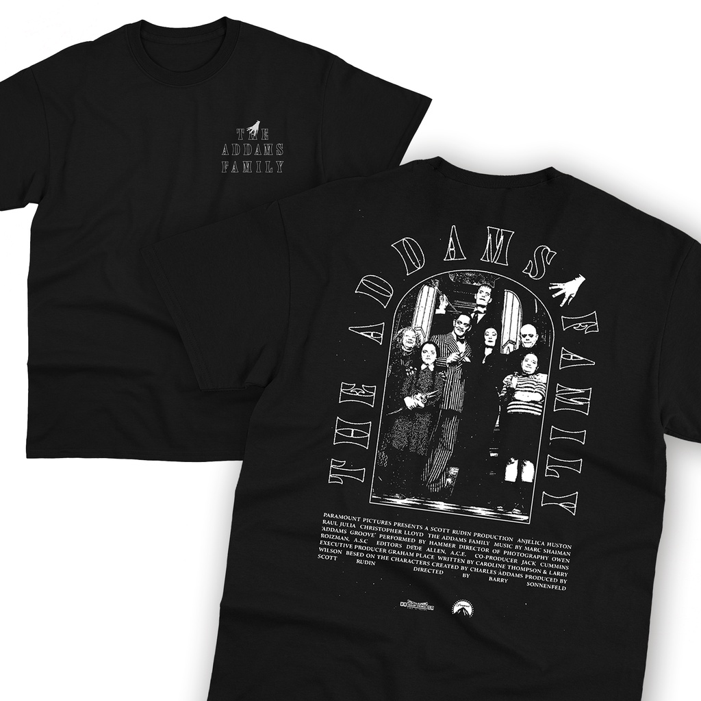 Kaos The Addams Family Vintage Classic Wednesday Addams