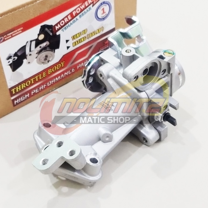 Throttle Body BRT Racing TB 28mm Honda Beat Vario Scoopy Spacy 110 FI