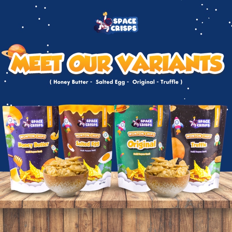 

Keripik Pangsit | Wonton Chips Space Crisps