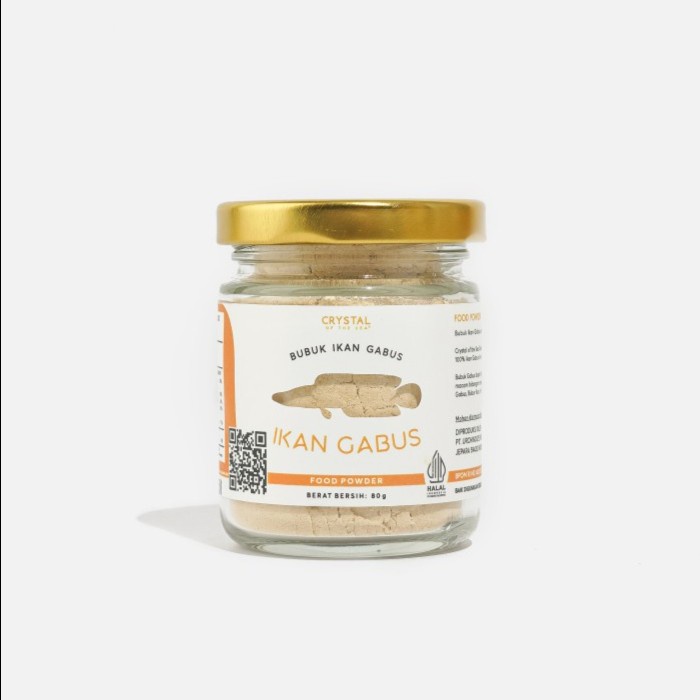 

Gabus Food Powder 80G/Bubuk Ikan Gabus / Kaldu Mpasi / Tinggi Albumin