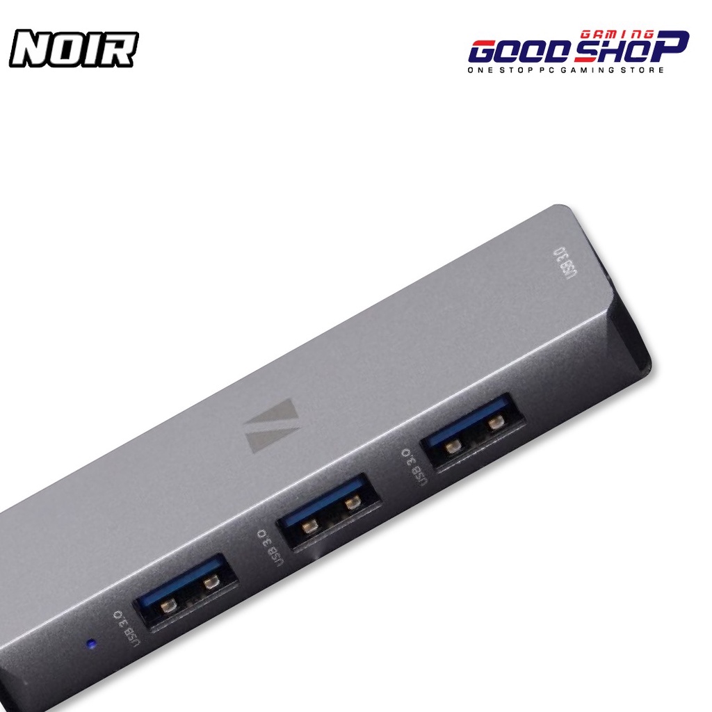 NOIR 4in1 USB 3.0 Hub 4 Port - NUHA24