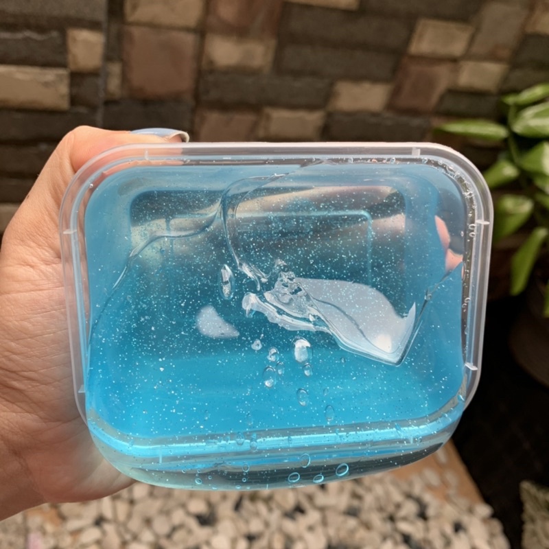 Glitter Series Slime | Clear Slime | Mainan  Anak