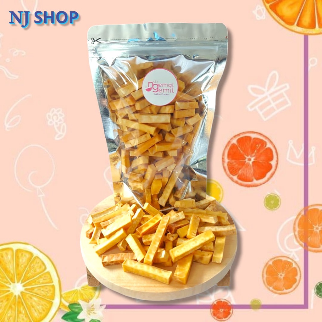 

[Snack Original] - Keripik Sukun Asin Gurih Stik Sukun Homemade Kualitas Premium