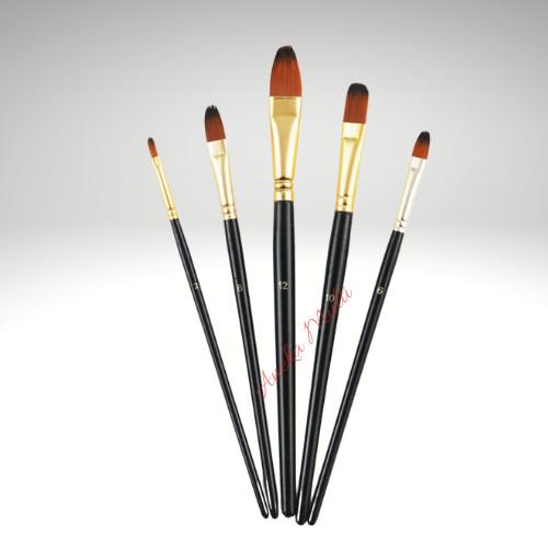 

Paintbrush Kuas Lukis 1Set 5 Pcs Kualitas Best Seller