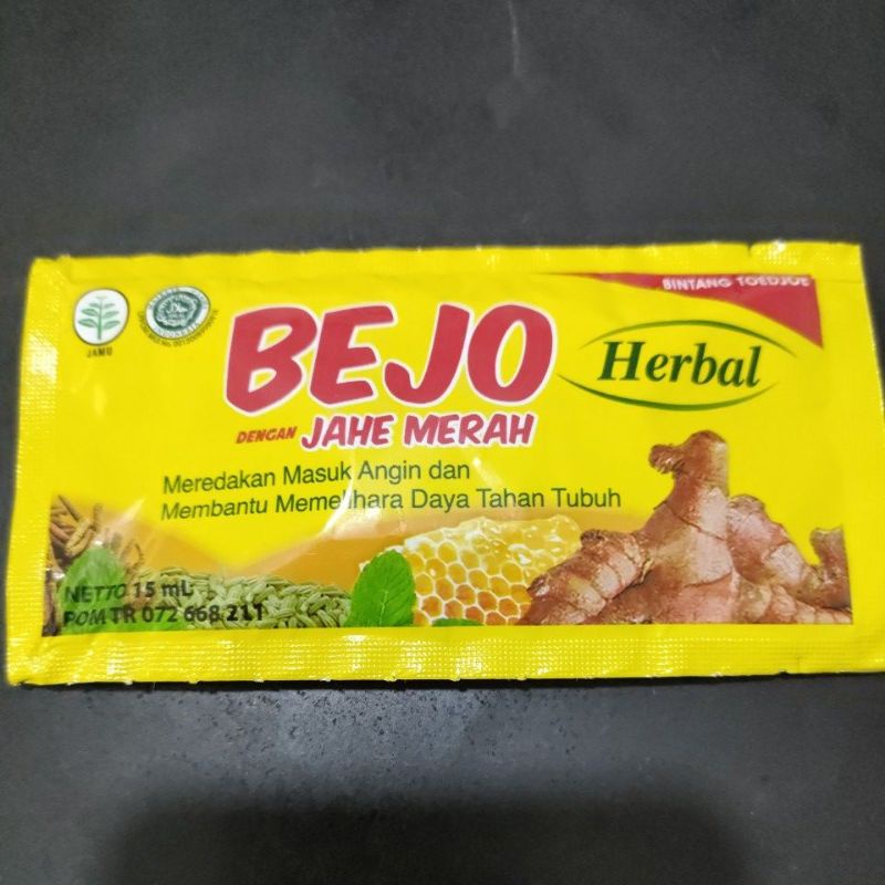 

Bejo Jahe Merah Herbal