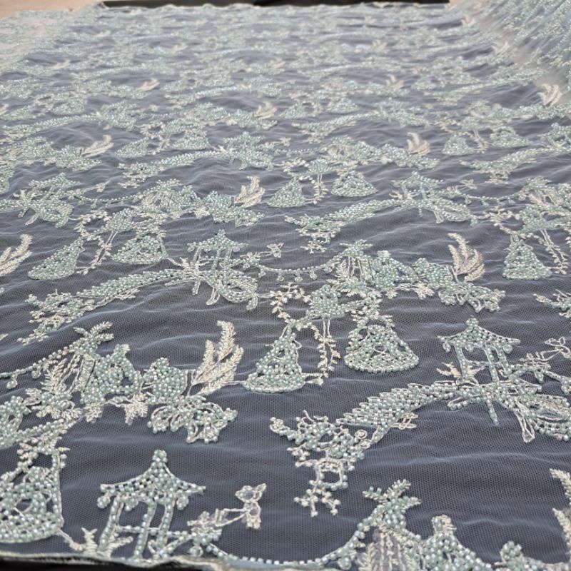 Kain tile jepang full payet soroskin jepang