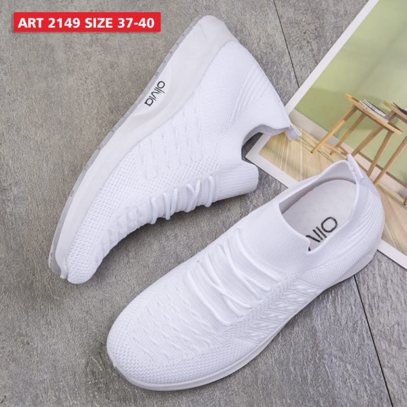 Olivia Sepatu Rajut Import Cewek Size 37 40