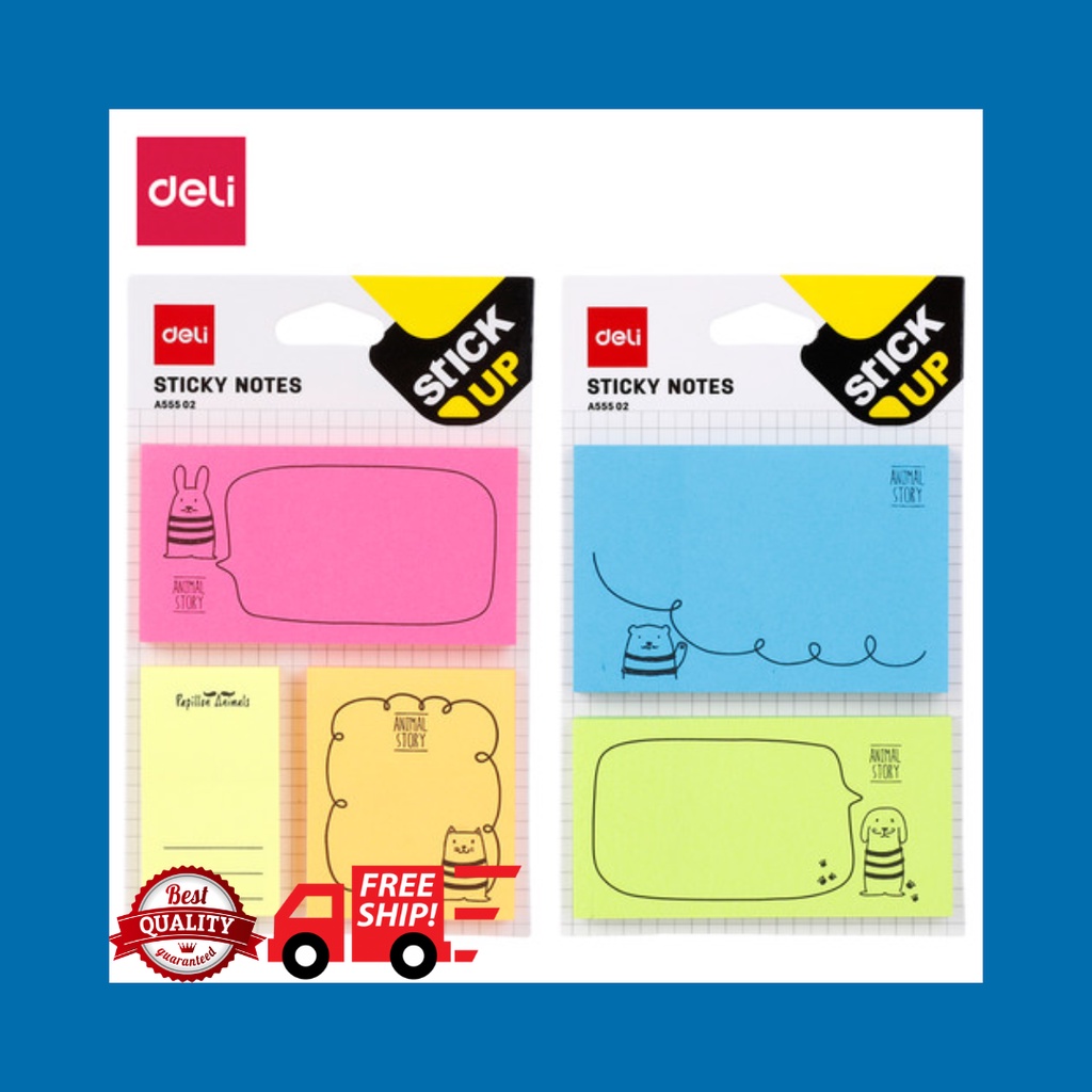 

STICKY NOTES DELI A55502